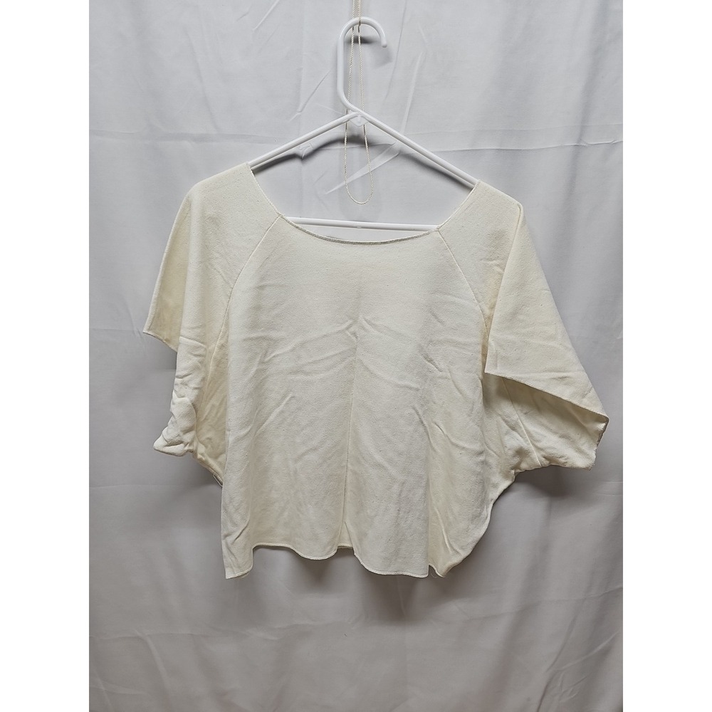 Rella Women White Vintage 90s Florida State Fsu Bodybuilding Crop Shirt One Size - Picture 11 of 16